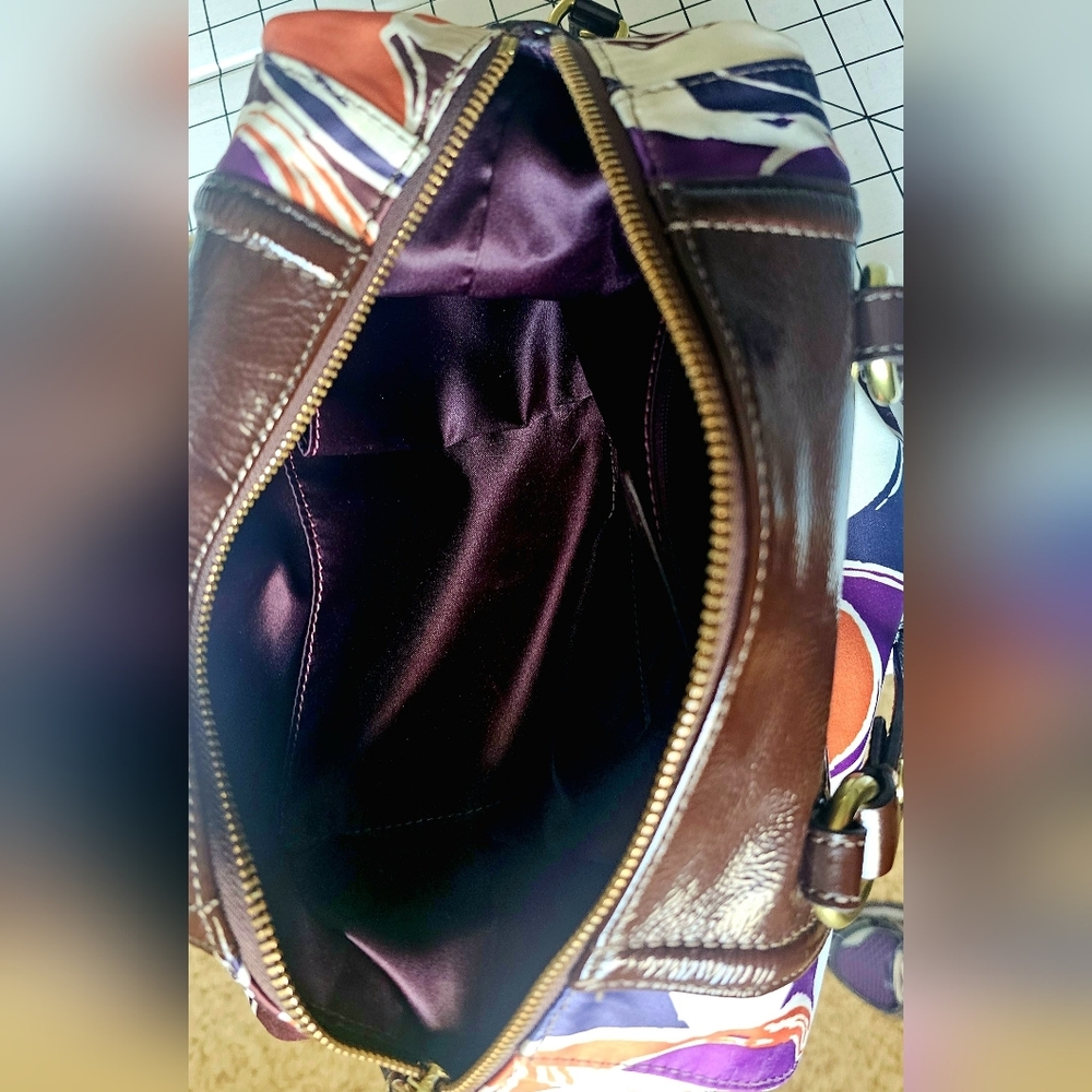 Coach Rare Vintage Ashley Scarf Bag - Picture 7 of 12
